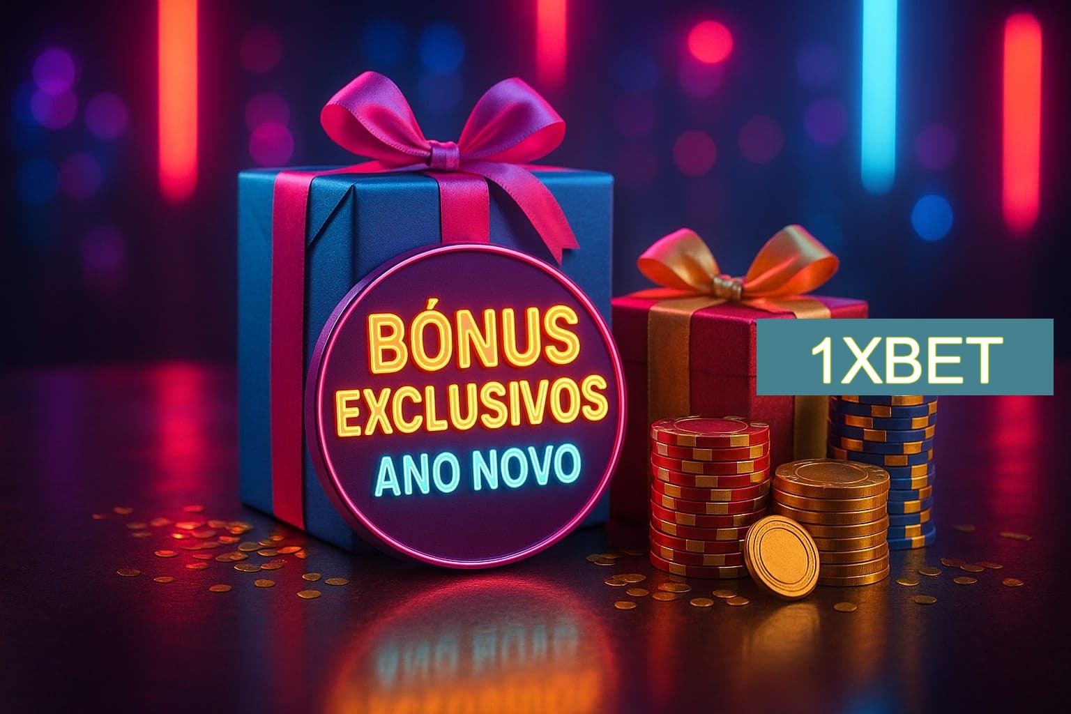 Promoções de Ano Novo no 1XBET